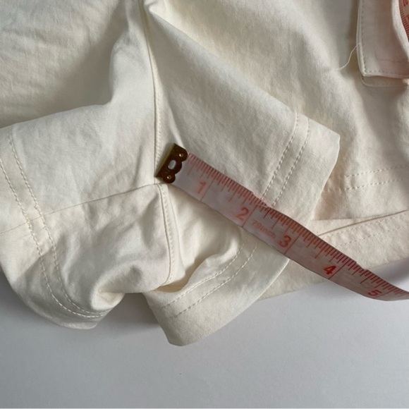 New Calia Woven Paperbag Shorts Unbleached Size XXL - Picture 4 of 7